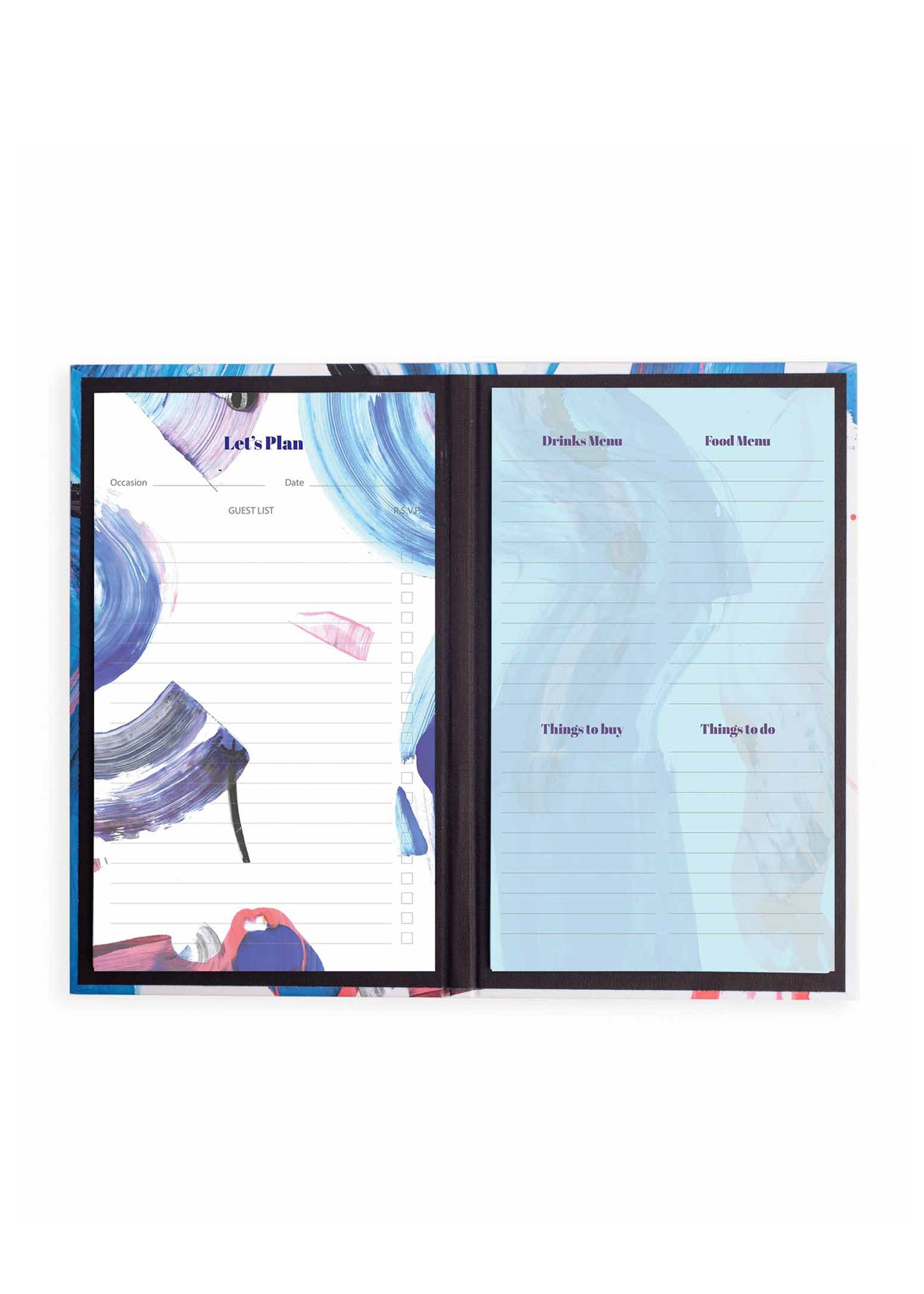 Blue Abstract - Party Planner