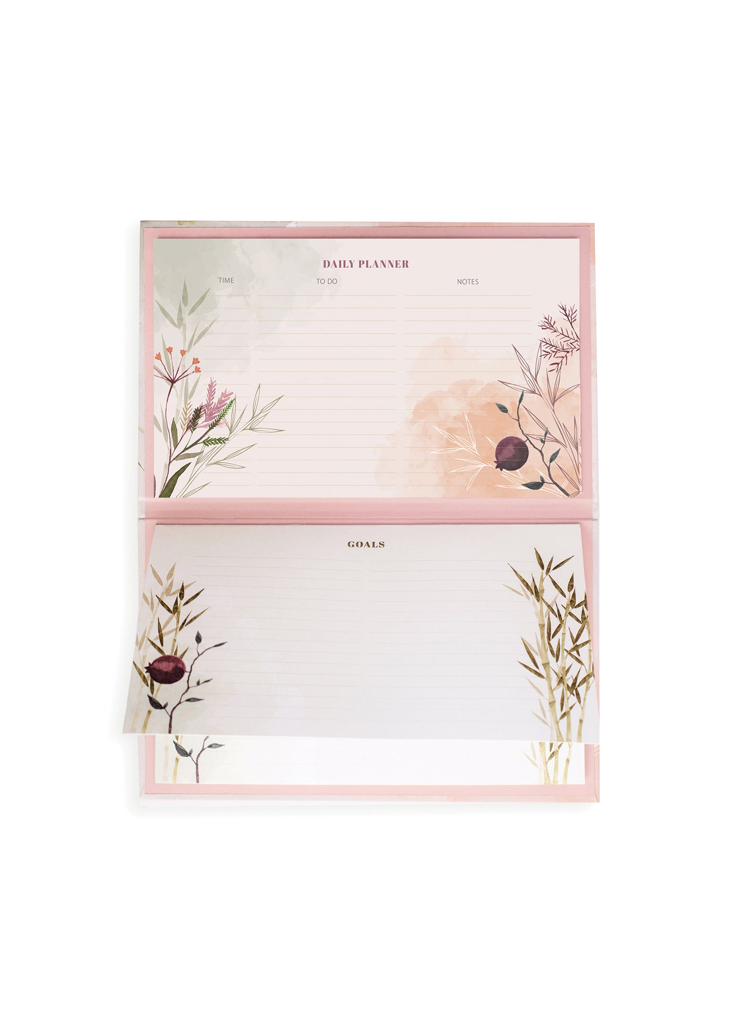 Floral motif - Weekly planner