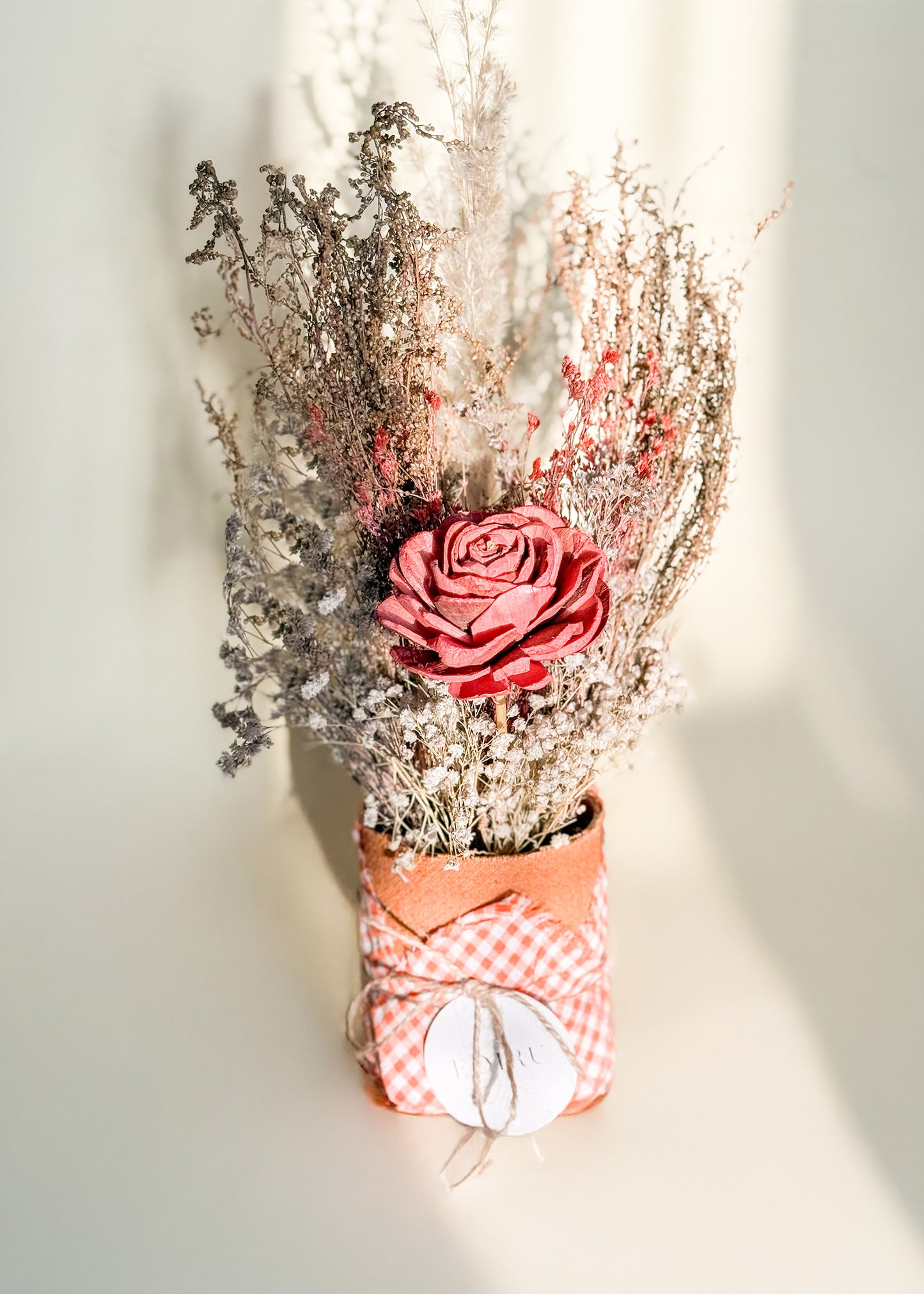 Forever Dried Flower Pot