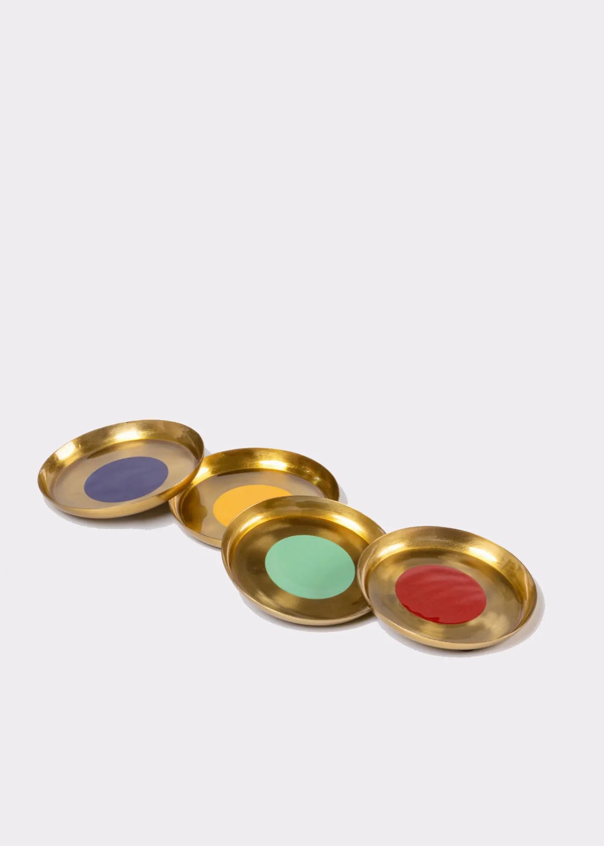 Rang Brass Coasters  (Set of 4)